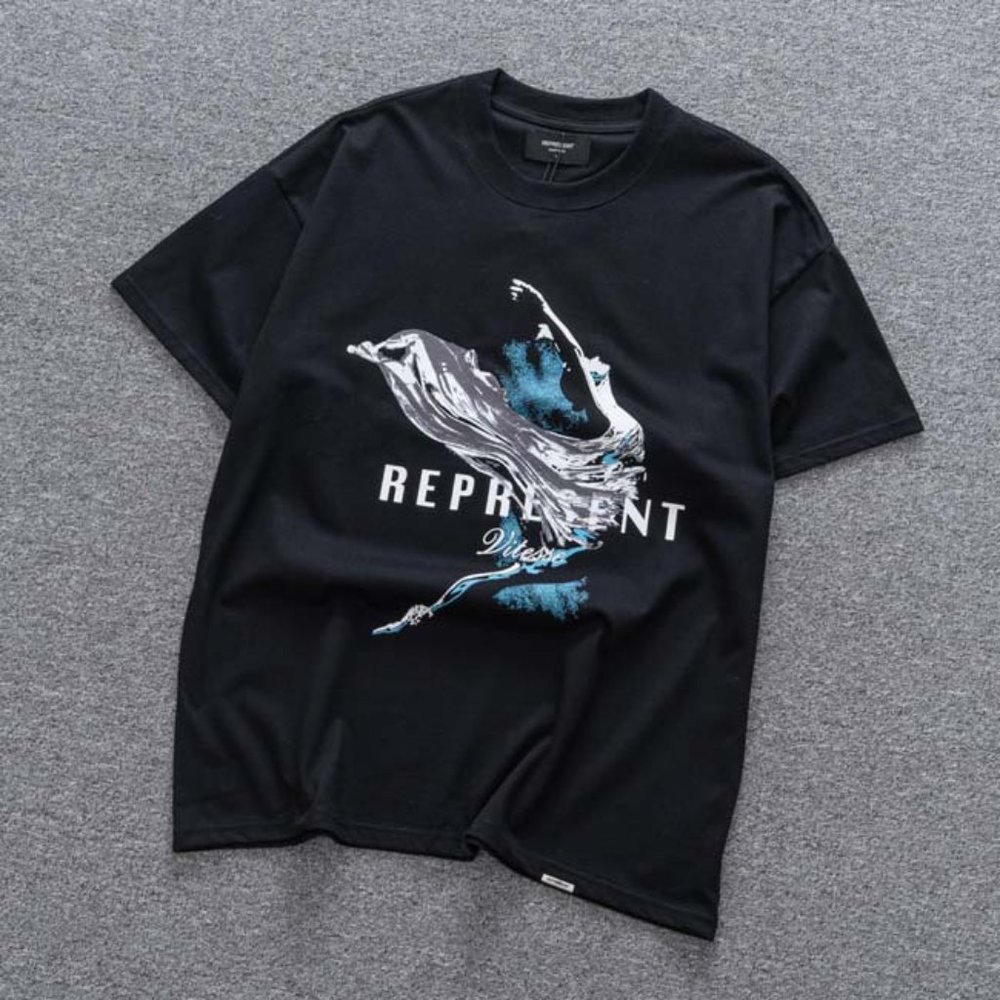 Represent Vitesse T-Shirt Jet Black